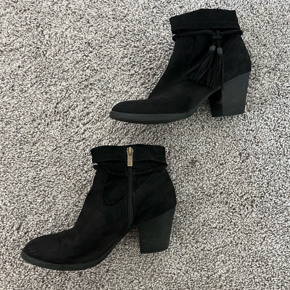 Black Ankle Booties - Picture 6 of 7